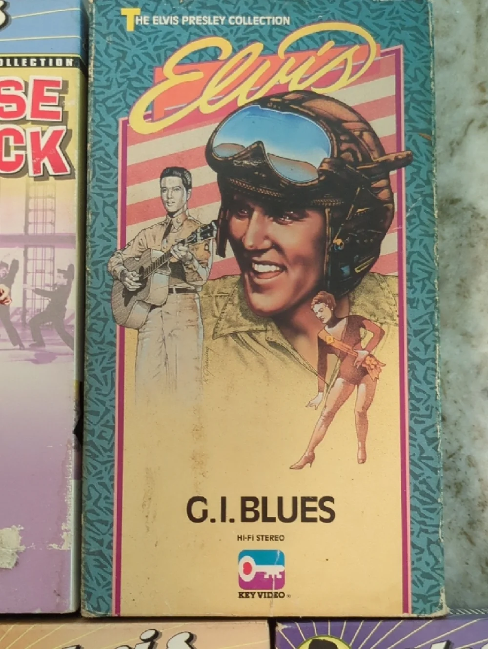 Elvis Presley Collectible Vintage Movie VHS Collection